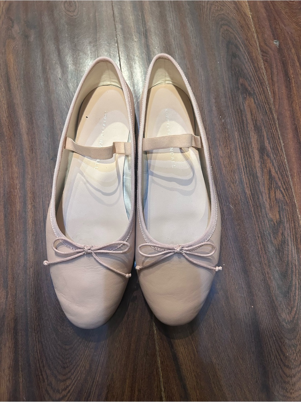 Loeffler Randall Blush Ballet Flats with Bow